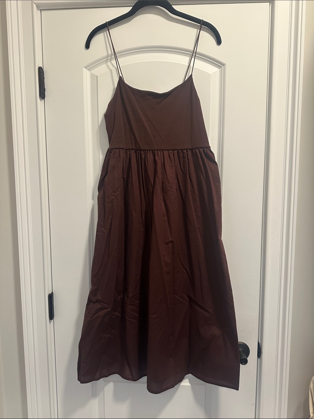 Zara Brown Midi Dress